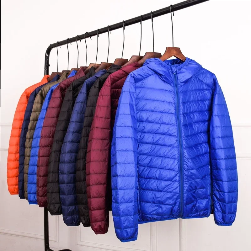 Down Jacket Packable - Plus Size 7XL 11XL Men Puffer
