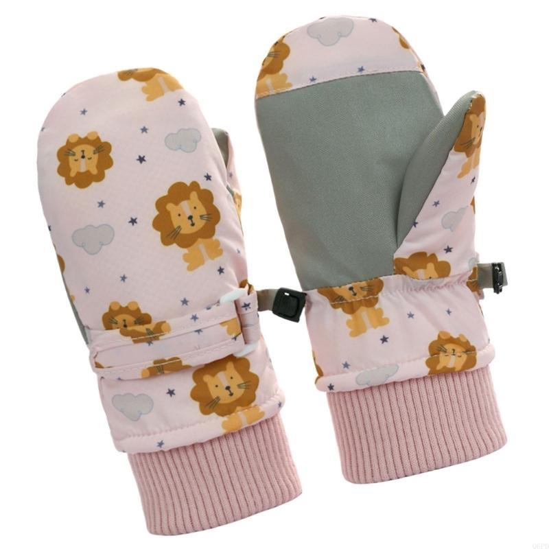 Snow Glove Insulated - Children Insulated Snow Gloves Warm Fleece
