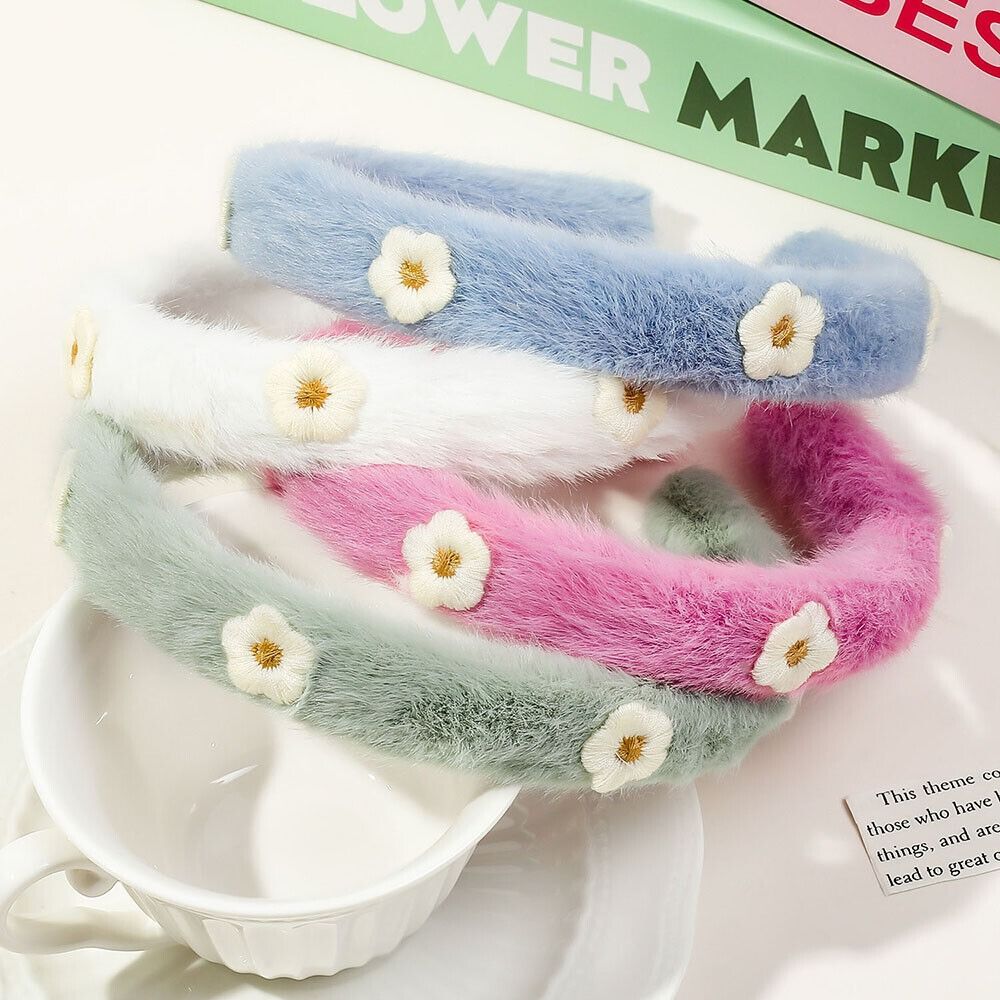 Winter Headband Fleece - Plush Faux FurHead Hoop New Corlorful