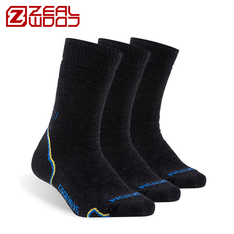 Thermal Sock Wool - ZEALWOOD Hiking Trekking Men's Women's Thick