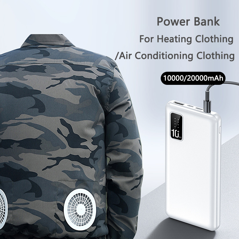 Heated Vest Battery - 20000mAh Power Bank for Heated Vest