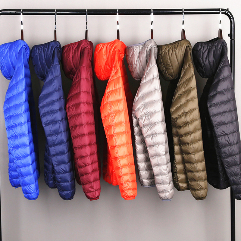 Down Jacket Packable - Men's All-Season Ultra Lightweight Packable Down