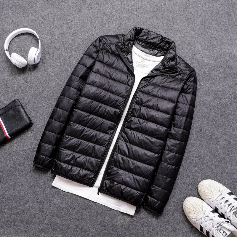 Plus Size 7XL 11XL Men Puffer  - Down Jacket Packable 评论和价格