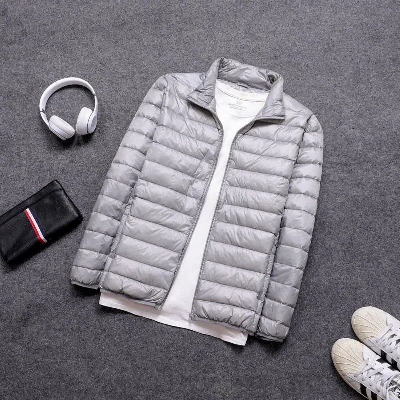 Plus Size 7XL 11XL Men Puffer  - Down Jacket Packable 评论和价格