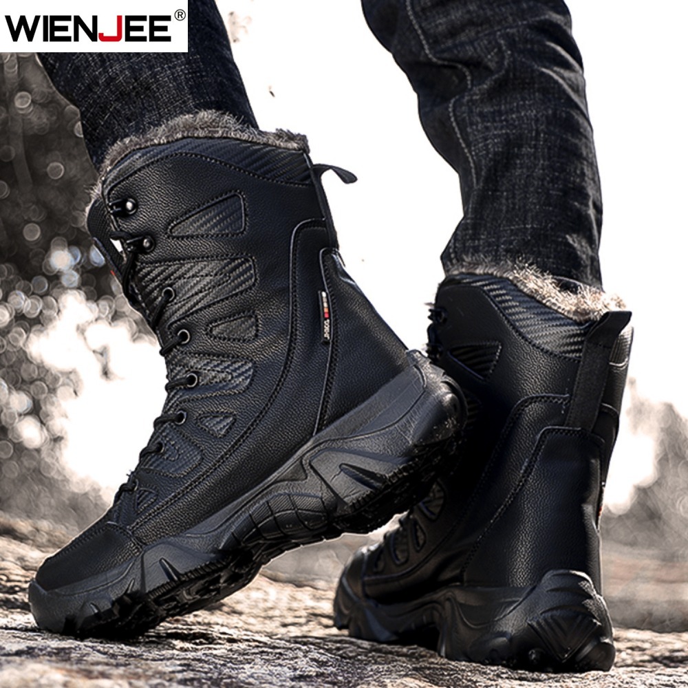 Winter Waterproof Men Boots Pl - Waterproof Winter Boot 评论和价格