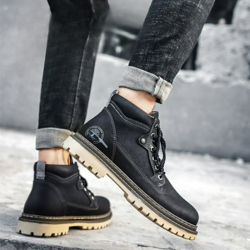 Men's Boots High-Top Casual Sh - Waterproof Winter Boot 评论和价格