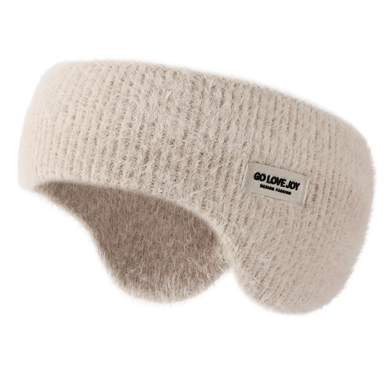 Winter New Knitted Ear Muffs f - Winter Headband Fleece 评论和价格