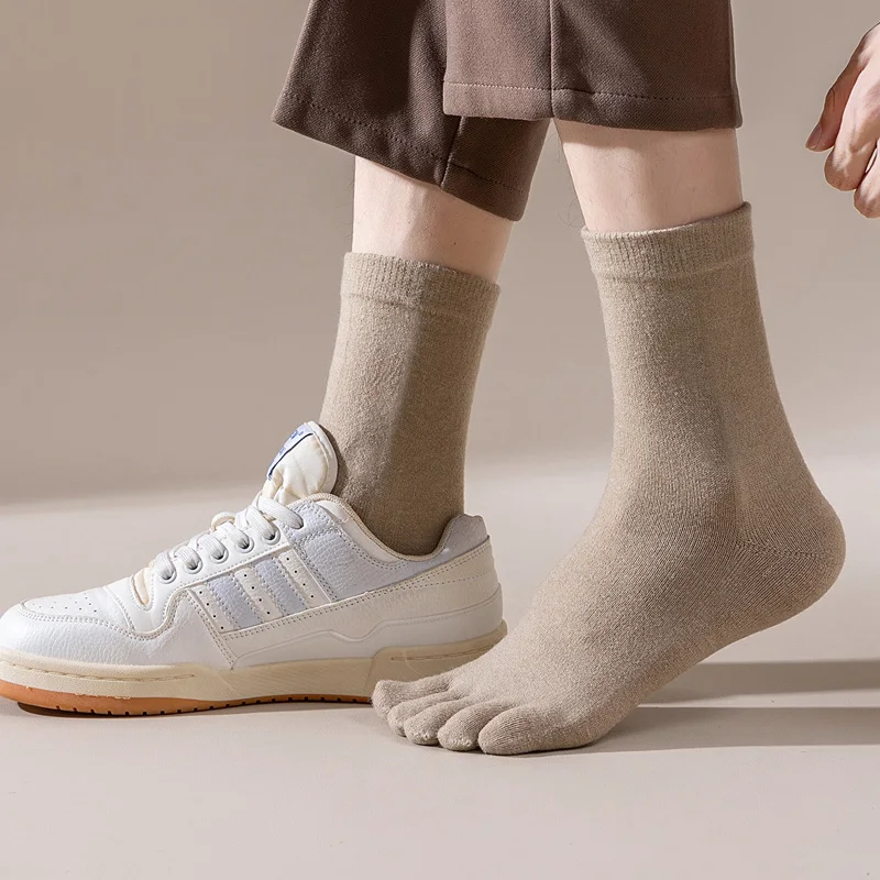 Mans Wool Five Finger Socks Sh - Thermal Sock Wool 评论和价格
