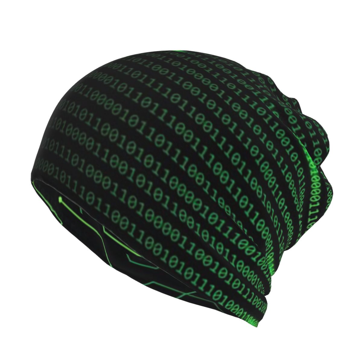Binary Code Inside Throw Blank - Knit Beanie Hat Warm 评论和价格