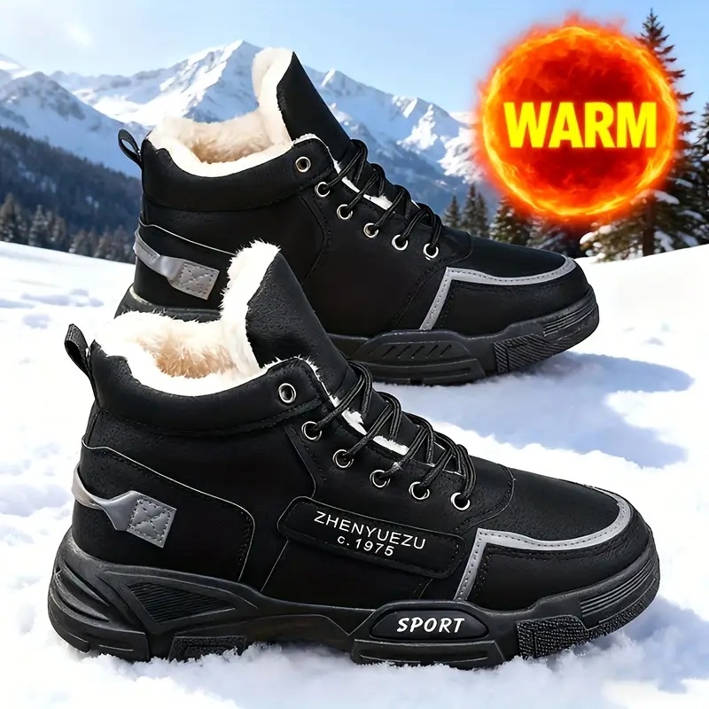 Men's Autumn and Winter High-T - Waterproof Winter Boot 评论和价格