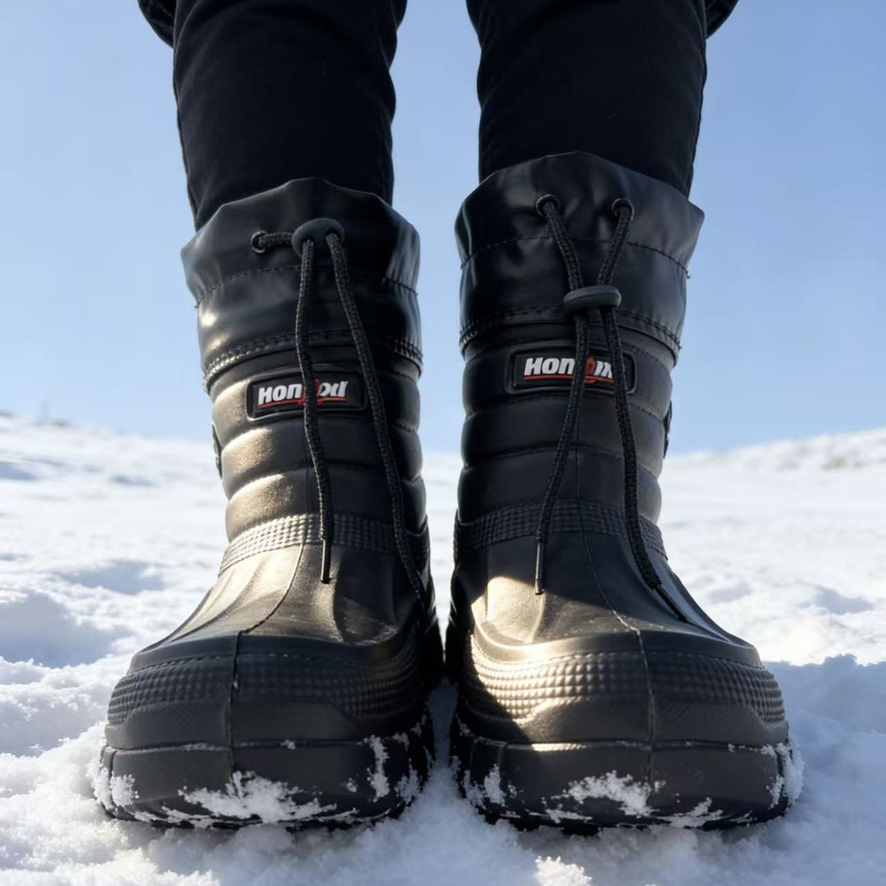 Snow boots men's new velvet wa - Waterproof Winter Boot 评论和价格
