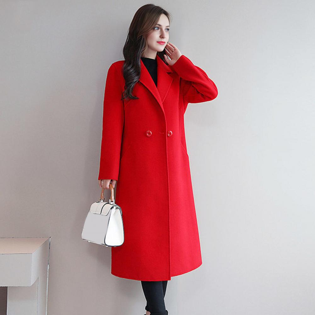 Women Wool Coat Women's Wool P - Wool Coat Peacoat 评论和价格