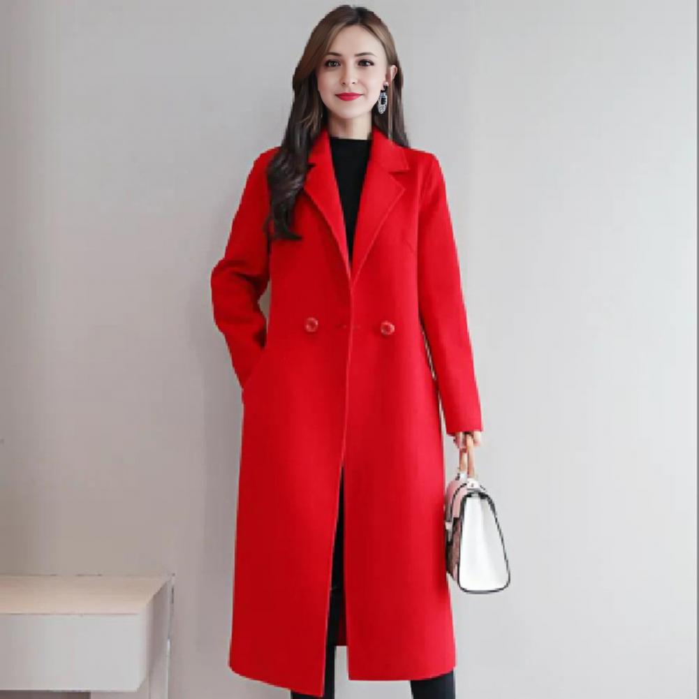 Women Wool Coat Women's Wool P - Wool Coat Peacoat 评论和价格