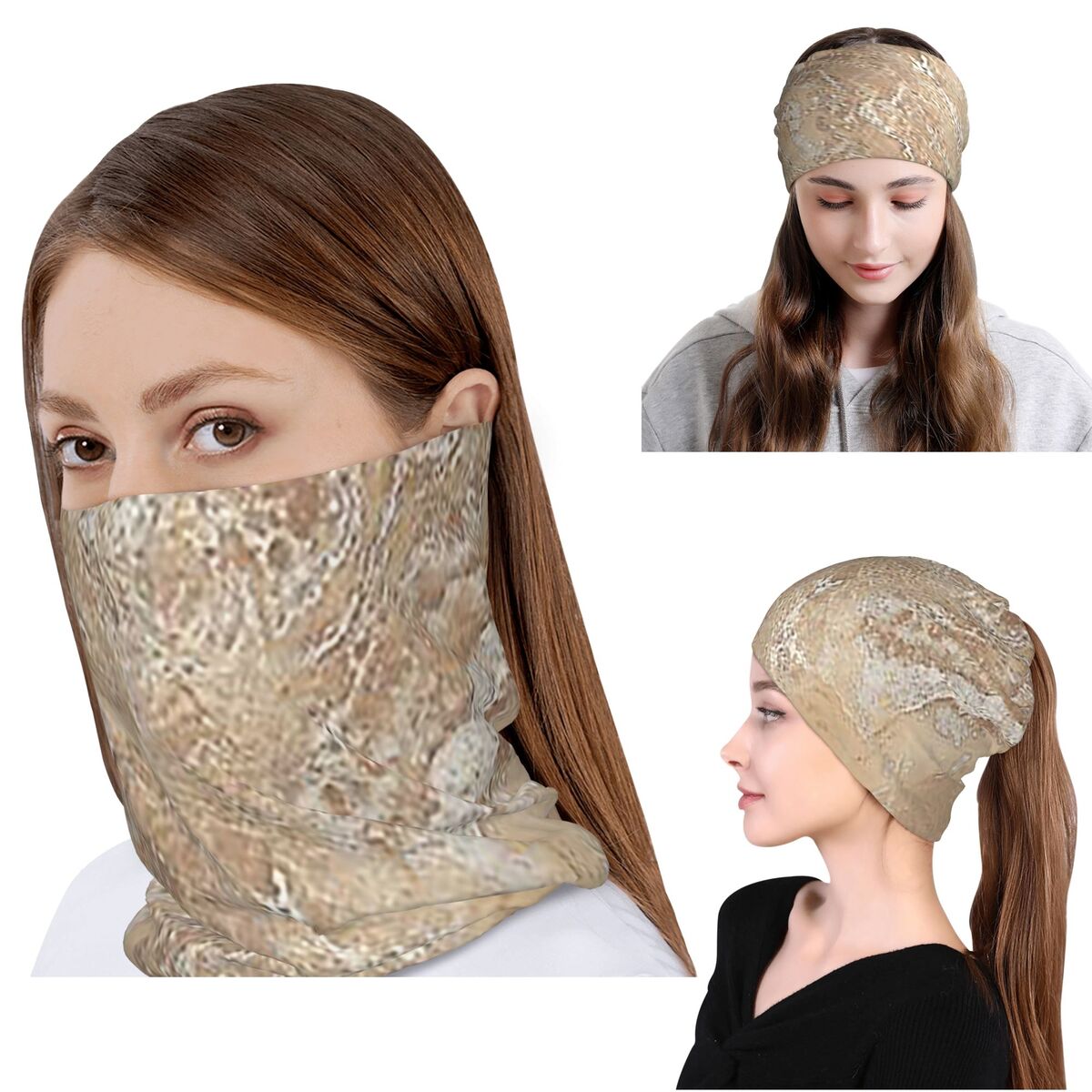 Contemporary Cream Beige Sand  - Knit Beanie Hat Warm 评论和价格