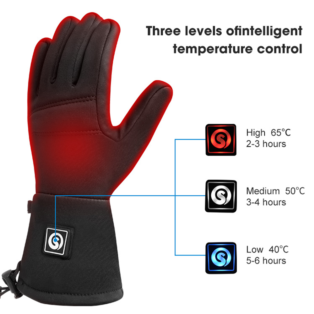 Snow Deer S18 Winter Heated Gl - Touch Screen Gloves 评论和价格