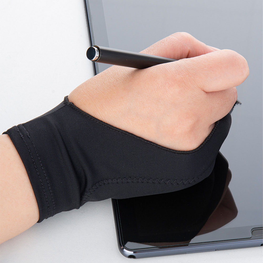 1PC Two-Finger Hand Painting G - Touch Screen Gloves 评论和价格