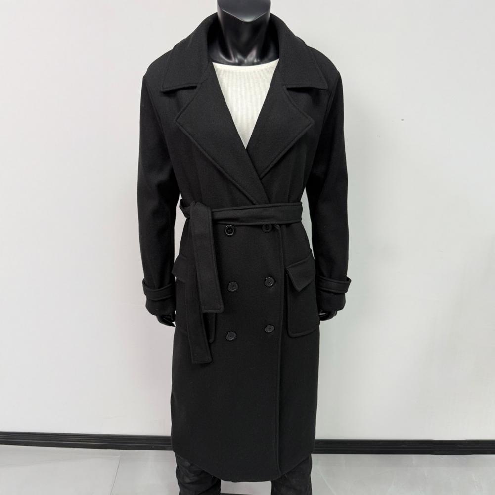 Long Sleeve Coat Women Coat Wo - Wool Coat Peacoat 评论和价格