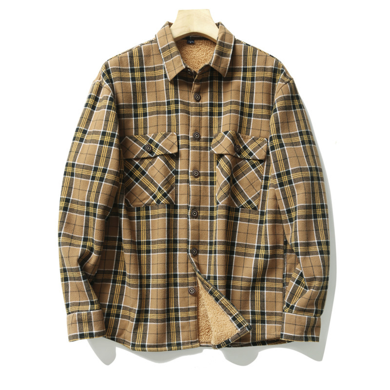 Men's Plaid Flannel Shirts Jac - Flannel Shirt Lined 评论和价格