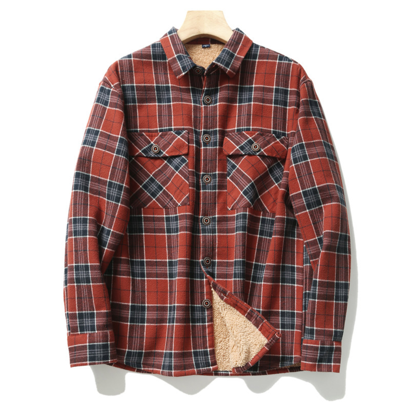 Men's Plaid Flannel Shirts Jac - Flannel Shirt Lined 评论和价格