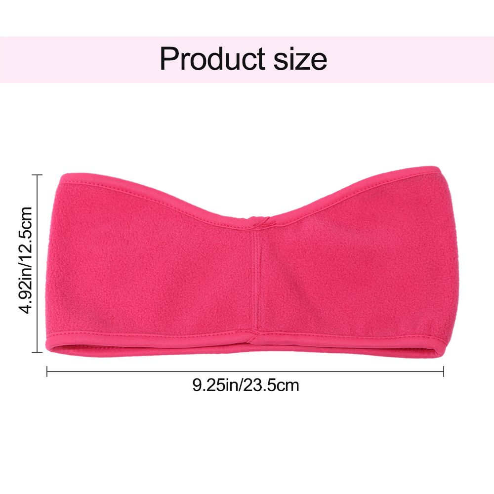 1Pcs Hair Bands Women Girls Fl - Fleece Ear Warmer Band 评论和价格