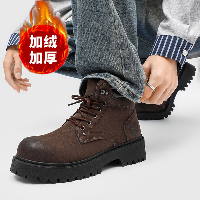 Men boots New Winter Slippers  - Waterproof Winter Boot 评论和价格