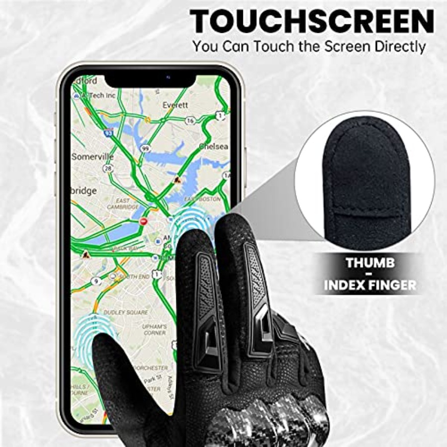 Motorcycle Gloves Touchscreen  - Touch Screen Gloves 评论和价格