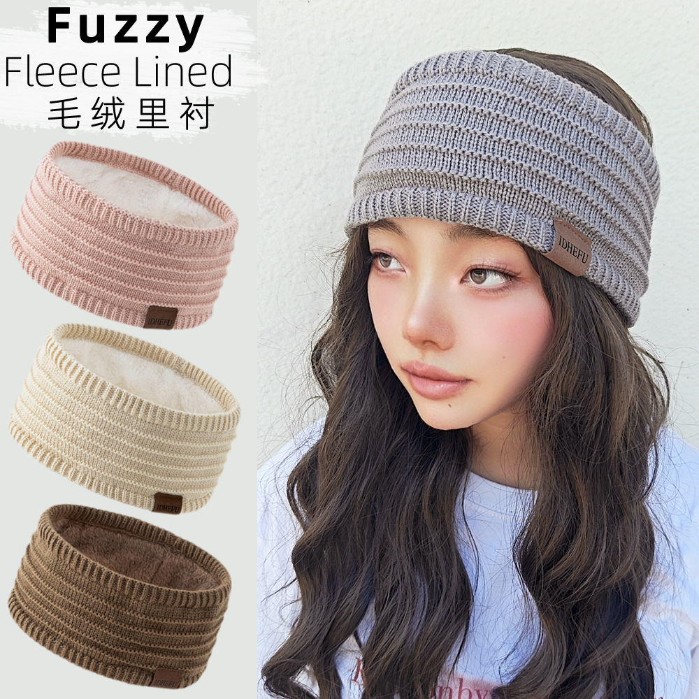 Winter Keep Warm Fleece Lined  - Fleece Ear Warmer Band 评论和价格