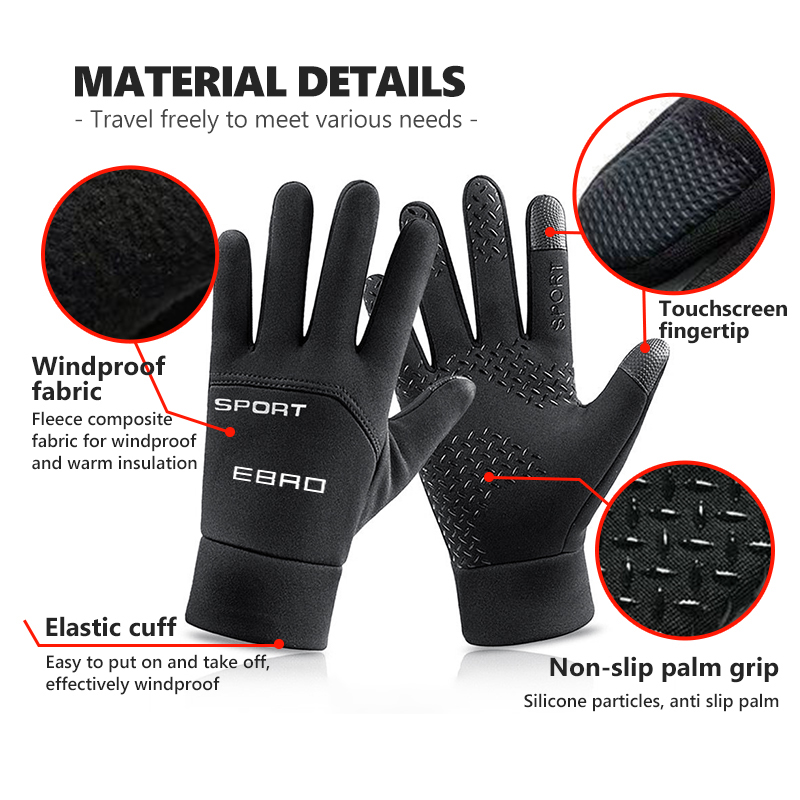 Waterproof Winter Warm Gloves  - Touch Screen Gloves 评论和价格