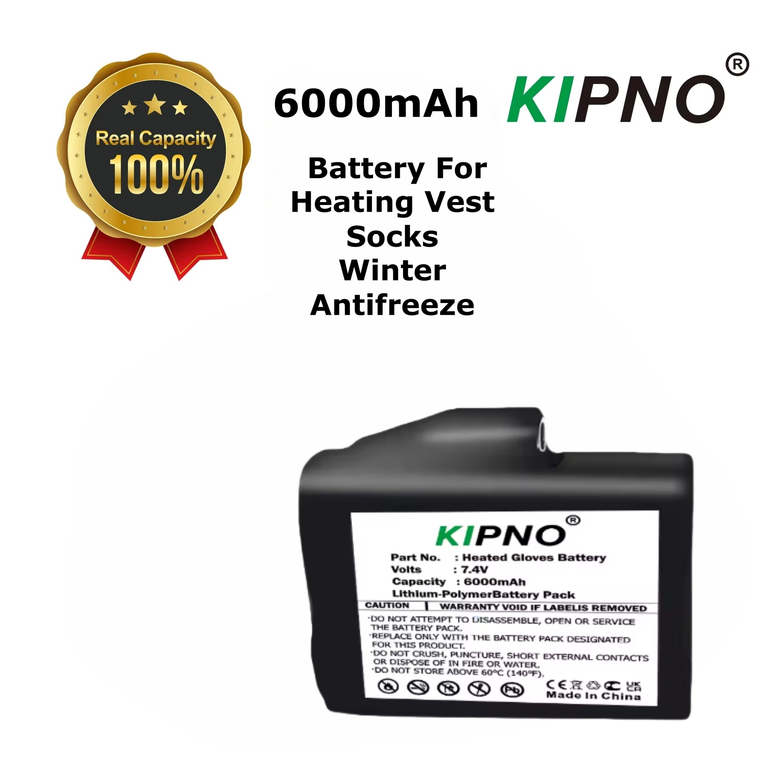 Heated Gloves Battery 7.4V 600 - Heated Vest Battery 评论和价格