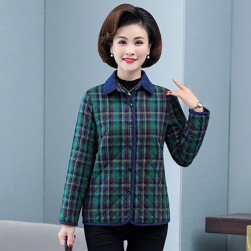 Autumn Winter Plaid Cotton Shi - Flannel Shirt Lined 评论和价格