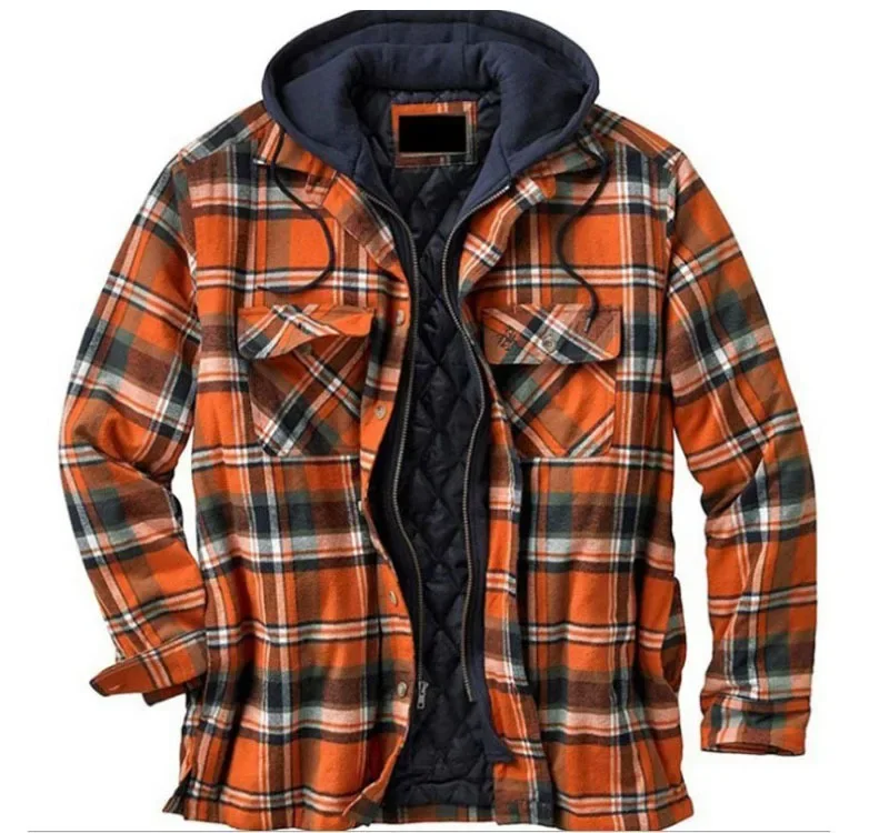 Mens Fleece Lined Flannel Plai - Flannel Shirt Lined 评论和价格