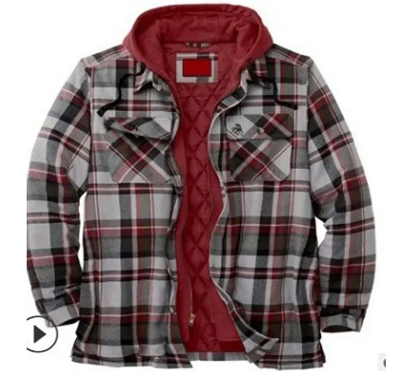 Mens Fleece Lined Flannel Plai - Flannel Shirt Lined 评论和价格