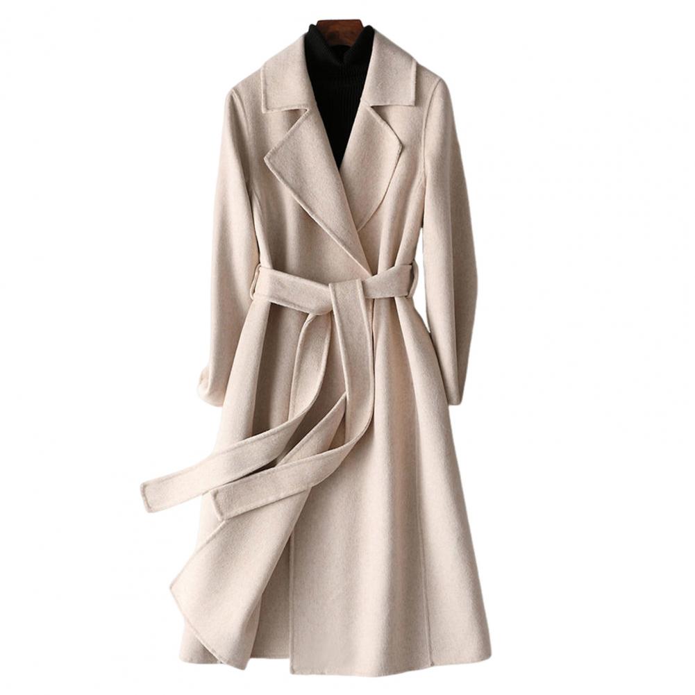 Women Wool Coat Womens Long Wo - Wool Coat Peacoat 评论和价格