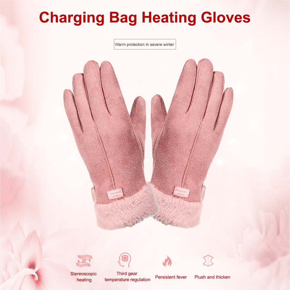 USB Electric Heated Gloves Out - Hand Warmer Electric 评论和价格