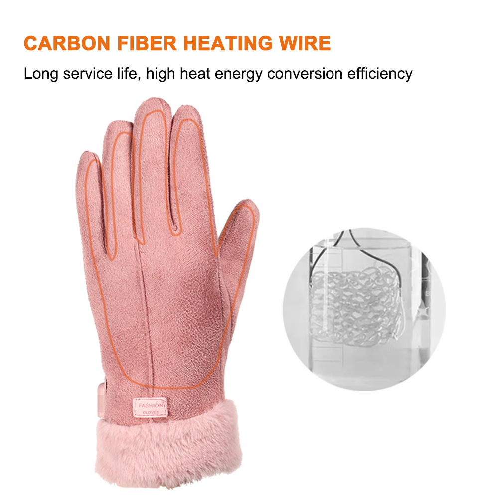 USB Electric Heated Gloves Out - Hand Warmer Electric 评论和价格