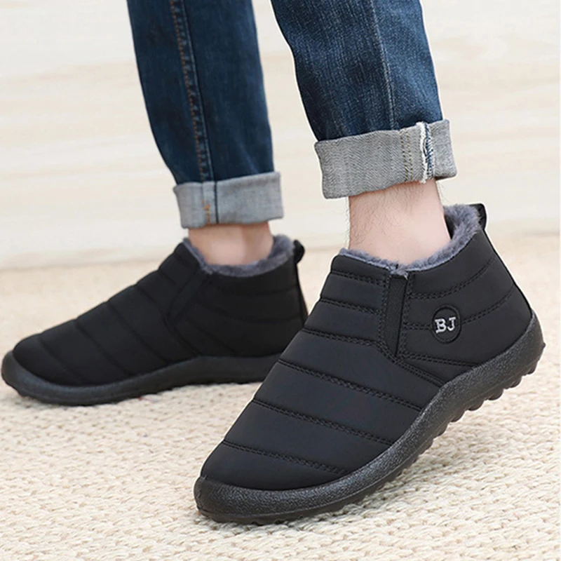 Fashion Men's Snow Boots Ankle - Waterproof Winter Boot 评论和价格