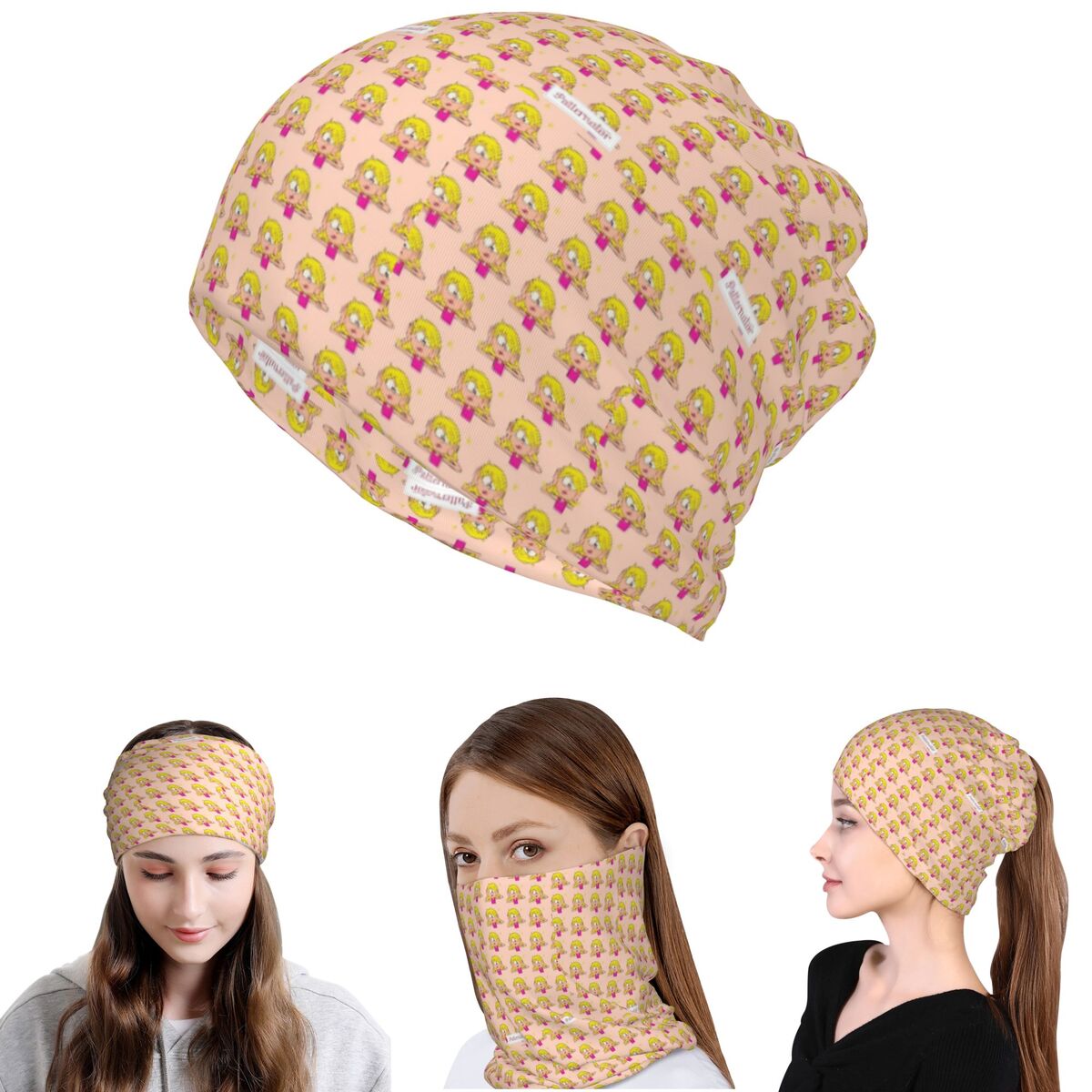 Lizzie Mcguire Cartoon Bandana - Knit Beanie Hat Warm 评论和价格