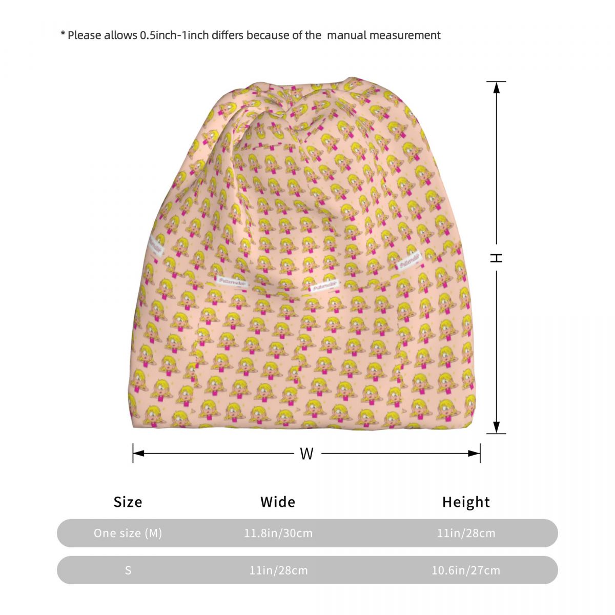 Lizzie Mcguire Cartoon Bandana - Knit Beanie Hat Warm 评论和价格