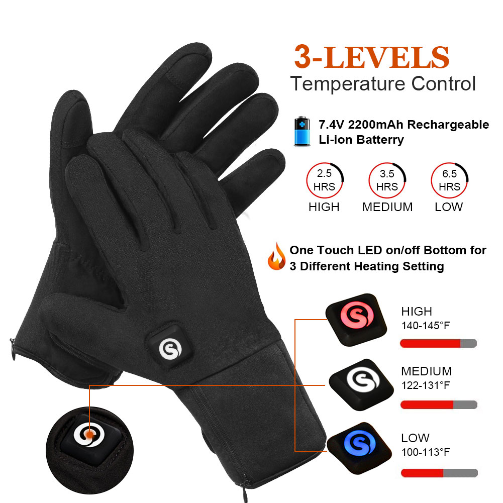 Winter Electric Heated Gloves  - Hand Warmer Electric 评论和价格
