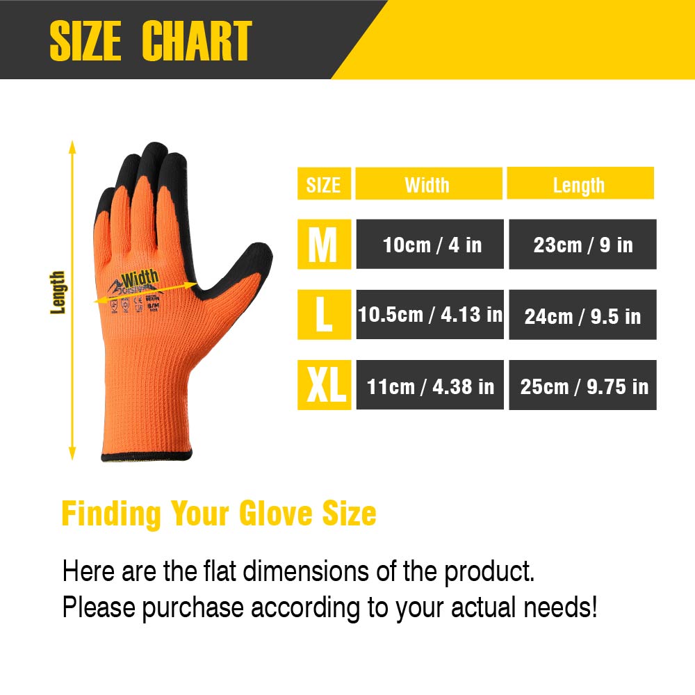 1 Pair Thermal Insulated Work  - Snow Glove Insulated 评论和价格