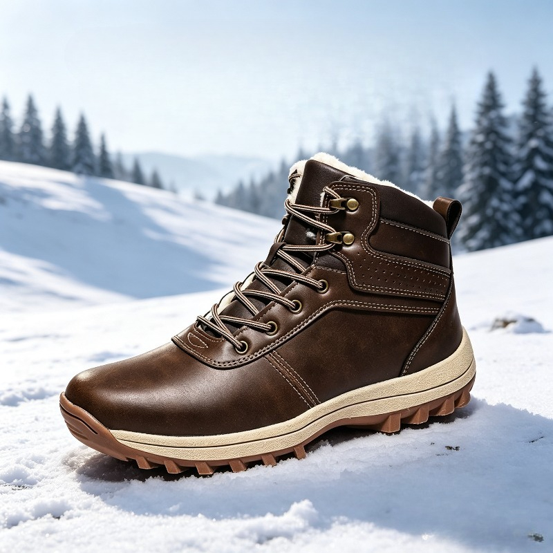 Super Warm Men Winter Boots Bi - Waterproof Winter Boot 评论和价格