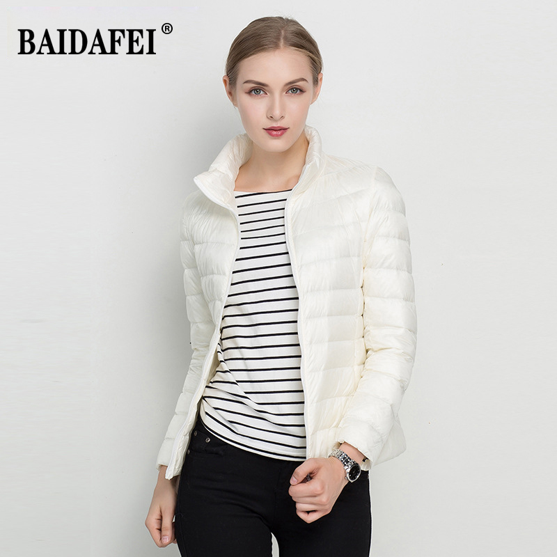 Women Short Puffer Jacket 2025 - Down Jacket Packable 评论和价格