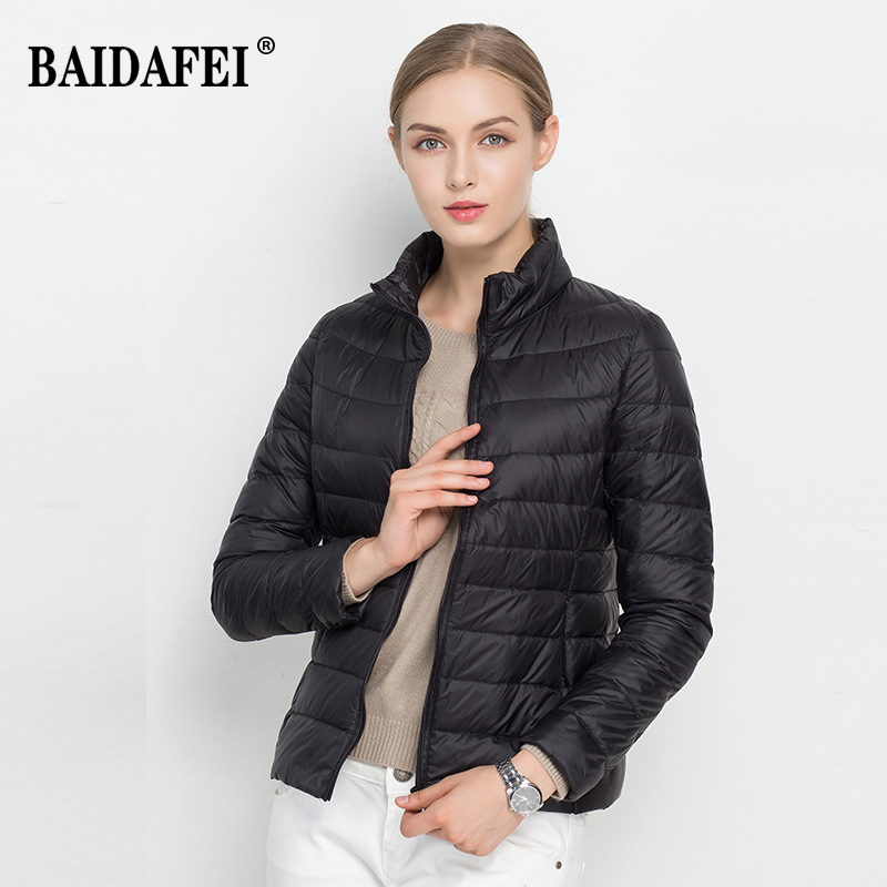 Women Short Puffer Jacket 2025 - Down Jacket Packable 评论和价格