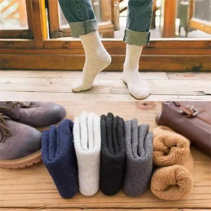 3Pairs/Men's Socks Winter Warm - Thermal Sock Wool 评论和价格