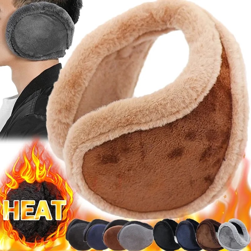 Thicken Fur Earmuffs Men Women - Winter Headband Fleece 评论和价格