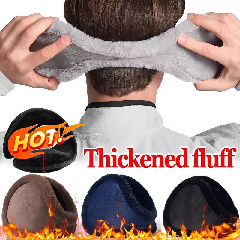 Thicken Fur Earmuffs Men Women - Winter Headband Fleece 评论和价格