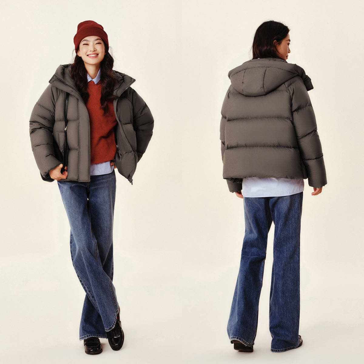 Semir Down Jacket Women Solid  - Down Jacket Packable 评论和价格