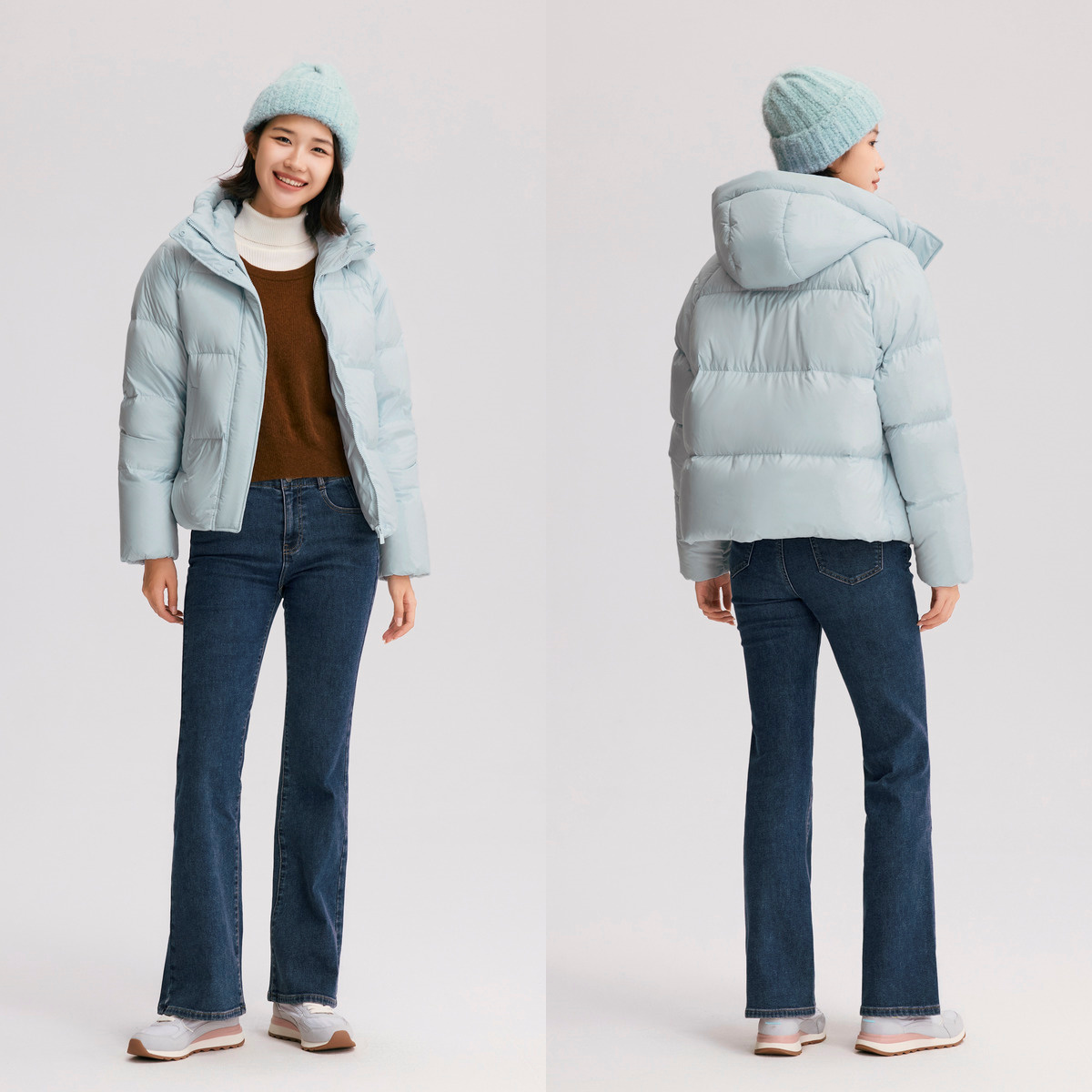 Semir Down Jacket Women Solid  - Down Jacket Packable 评论和价格