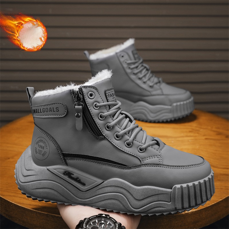 Men's Winter Snow Boots Therma - Waterproof Winter Boot 评论和价格