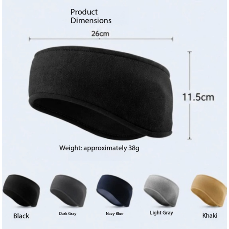 Winter Outdoor Cycling Headban - Winter Headband Fleece 评论和价格